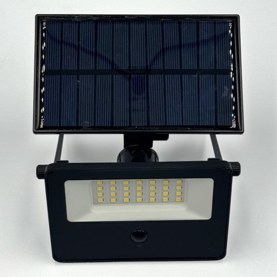 Proiector LED Solar cu Senzor Miscare 50W, 6500K, 140x133x60 mm