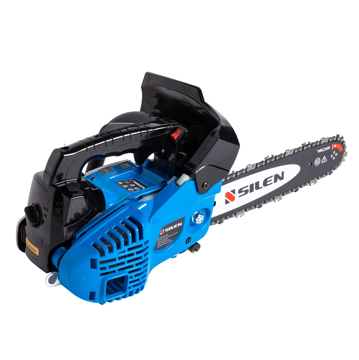 Drujba constructii pe benzina Silen 2T, 25CC, 1.2CP, lama 12” – usoara si puternica, model GF-0018-S001-G02