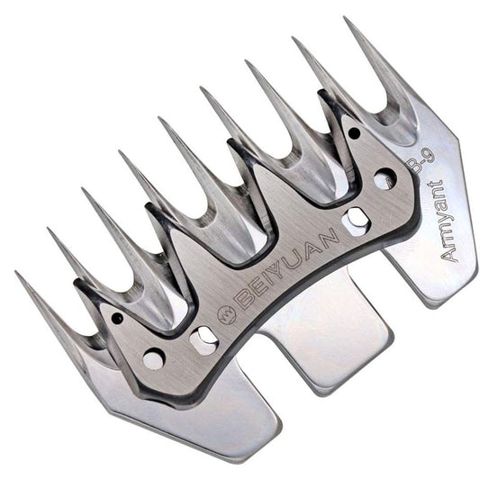 Cutite de schimb pentru masina de tuns oi electrica 9D+4D – Universale, din otel durabil