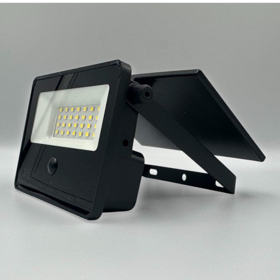 Proiector LED Solar cu Senzor Miscare 50W, 6500K, 140x133x60 mm