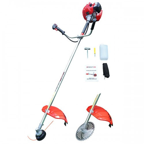 Motocoasa INCRAFT PRO CR-5500, 4.7 kW, motor 2 timpi, latime taiere 415 mm, disc si fir incluse