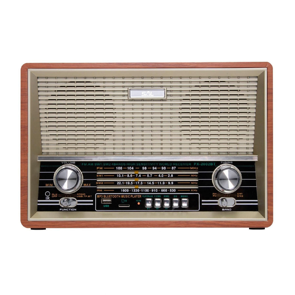 Radio de masa retro si player multimedia RRT 4B – BT, MP3, AUX si radio 4 benzi