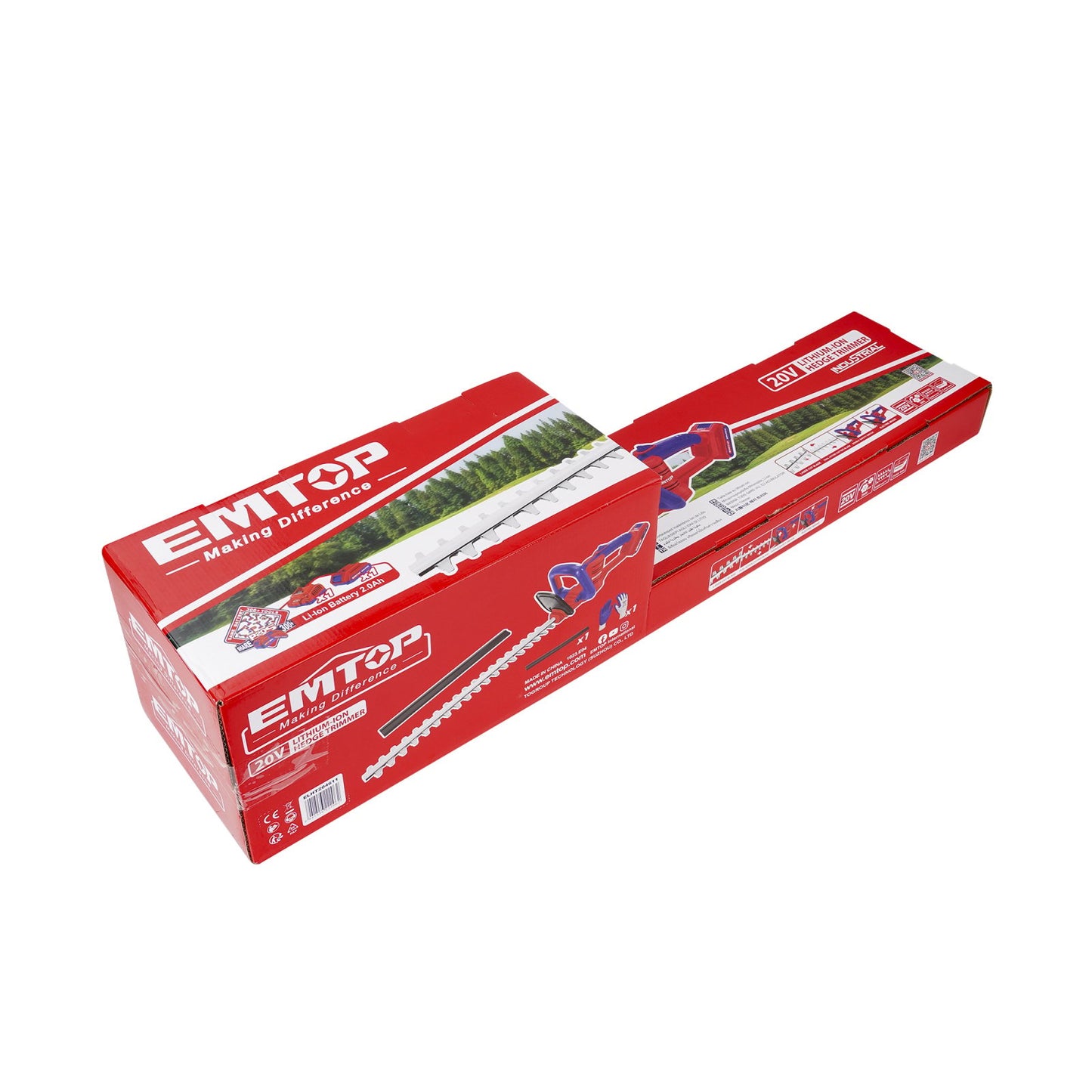 Trimmer Gard Viu 460mm ELHT204611, 20V, 1 Acumulator 2.0AH, Manusi Protectie, Viteza 2800 spm