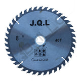 Disc circular 230 x 22.23 mm, 40 dinti, placat cu widia, pentru lemn și PAL, compatibil flex