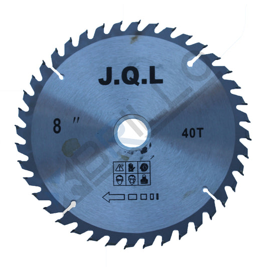 Disc circular 230 x 22.23 mm, 40 dinti, placat cu widia, pentru lemn și PAL, compatibil flex