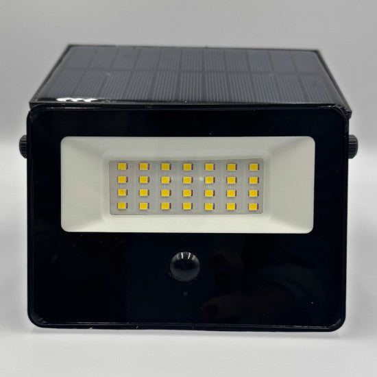 Proiector LED Solar cu Senzor Miscare 50W, 6500K, 140x133x60 mm
