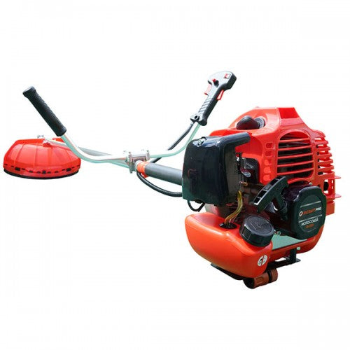 Motocoasa INCRAFT PRO CR-5500, 4.7 kW, motor 2 timpi, latime taiere 415 mm, disc si fir incluse