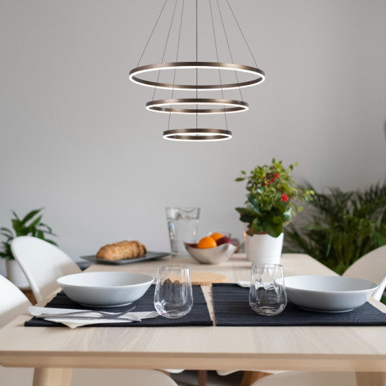 Lustra LED Callisto Ajustabila 158W, 5100lm, telecomanda IR