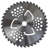 Disc motocoasa 40T cu vidia mare si aripioare – 255 x 25.4 mm, taiere eficienta si rezistenta superioara
