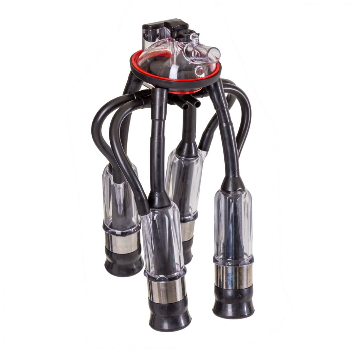 Grup complet de muls pentru vaci, 4 mansoane, colector 240 cm³