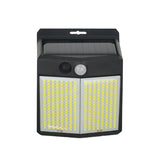 Aplica LED cu Senzor si Panou Solar, 6500K, 125x93x50mm