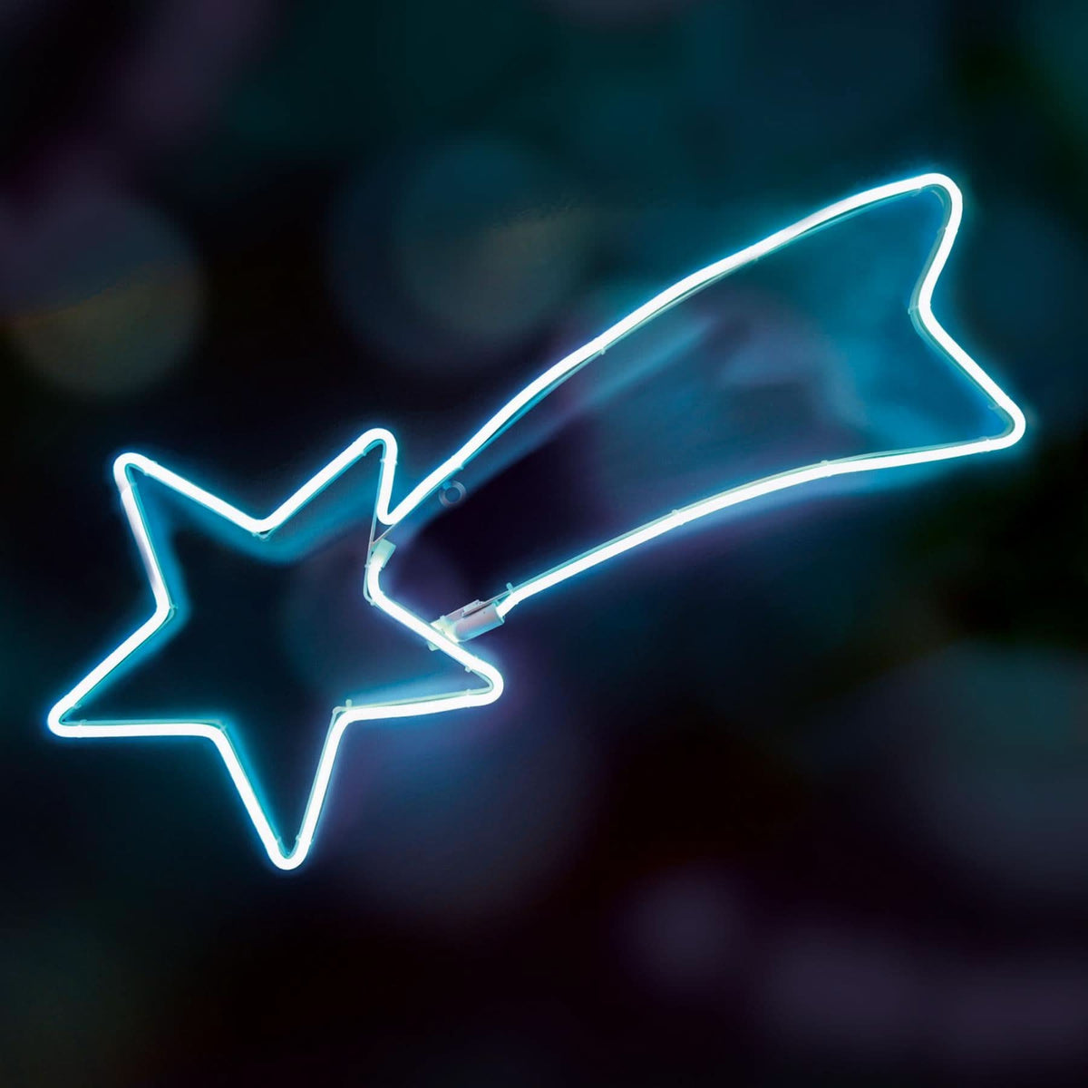 Stea Cazatoare Neon-Light pentru Exterior – Decor Festiv cu Efect Spectaculos