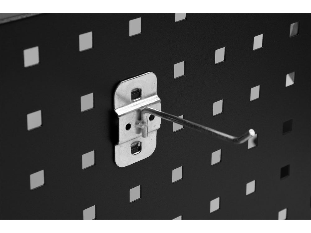 Panou perforat pentru atelier 66x70x2 cm, ochiuri 10x10 mm