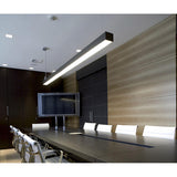 Corp LED liniar, 40W, 5000K, 1200 mm, negru