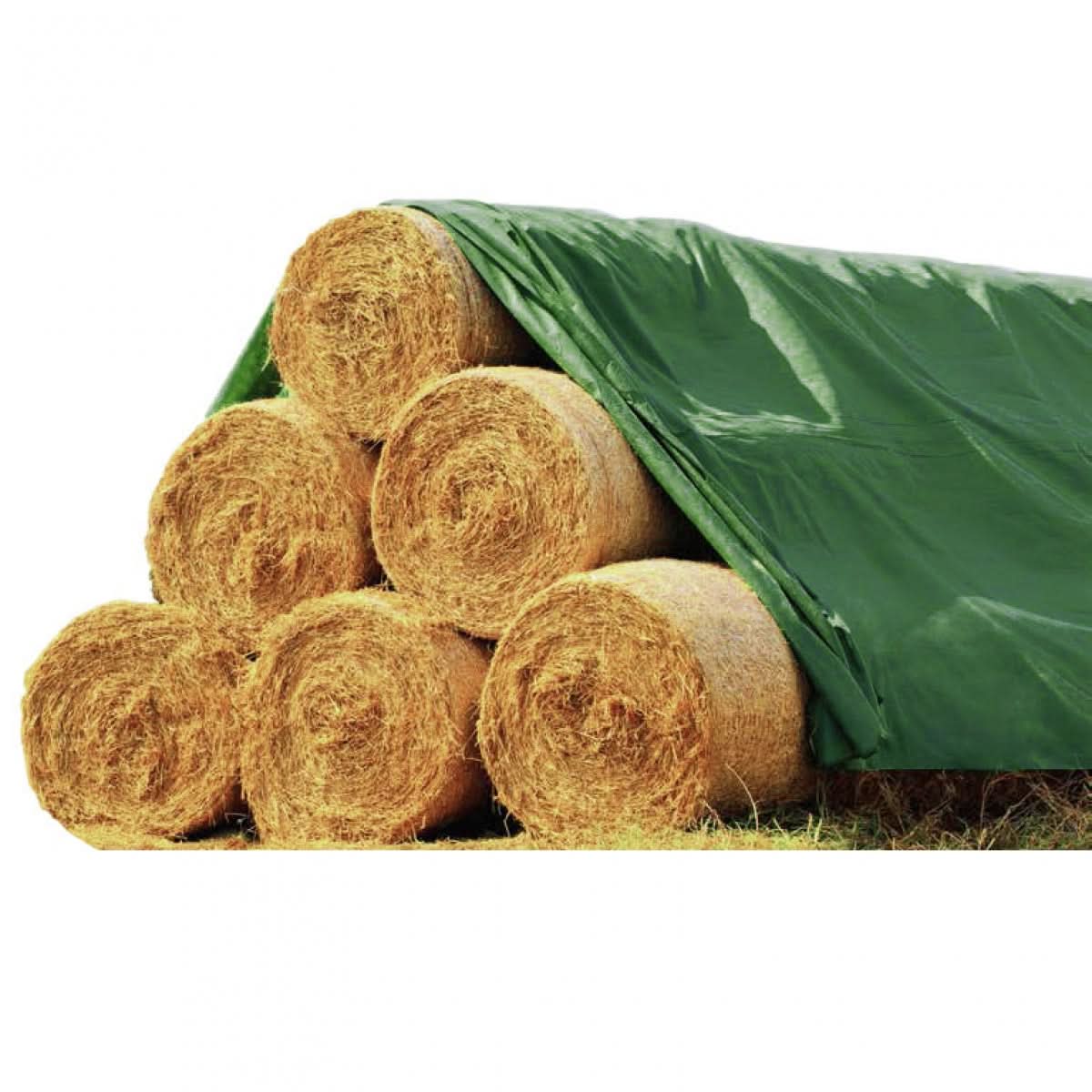 Prelata pentru acoperire baloti 7,6 × 25 m - Protectie pentru baloti fân, paie, lucerna