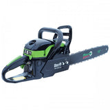 Motofierastrau MasterKraft MK3900-MP, 3.53 CP, 52 cm³, lame 18", 2 lanturi, echipare completa
