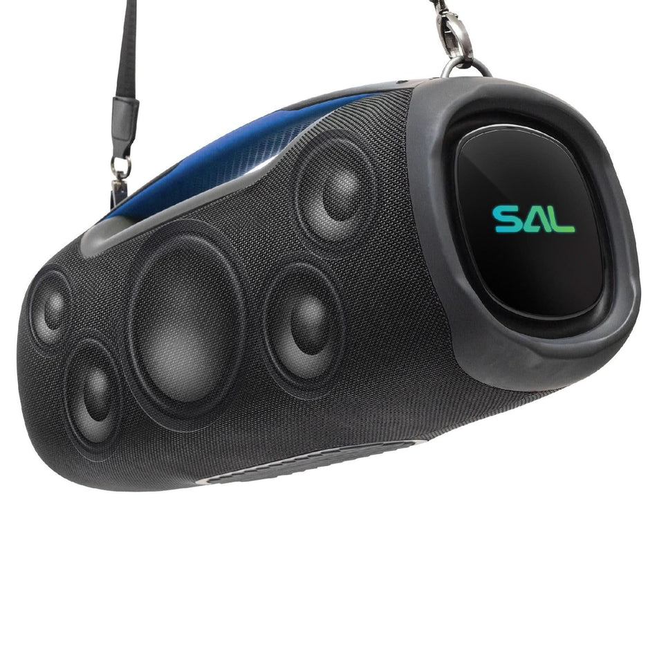 Boxa Portabila BoomBox BT9000, 100W, Bluetooth TWS, Subwoofer, LED RGB, IPX5, USB/microSD, AUX
