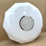 Plafoniera LED Diamant cu Inel Decorativ, 24W, Ø400x100mm, 6500K