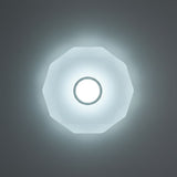 Plafoniera LED Diamant cu Inel Decorativ, 24W, Ø400x100mm, 6500K