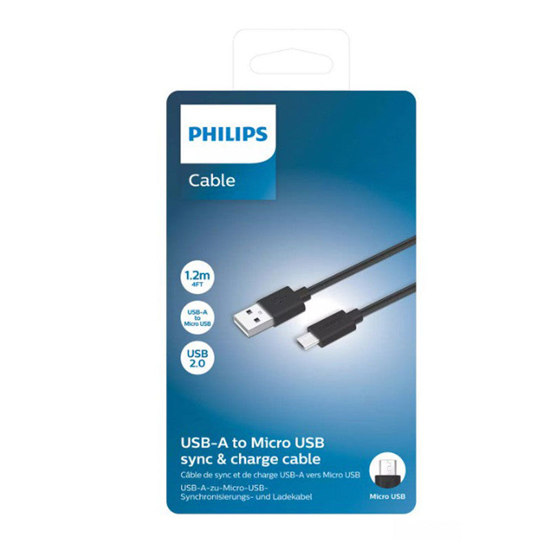 Cablu Date și Încărcare 1,2 m USB-A la Micro USB