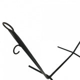 Suport hamac metalic VivaTechnix VMD-1013, teava otel 33.7x3 mm, negru, 120 kg