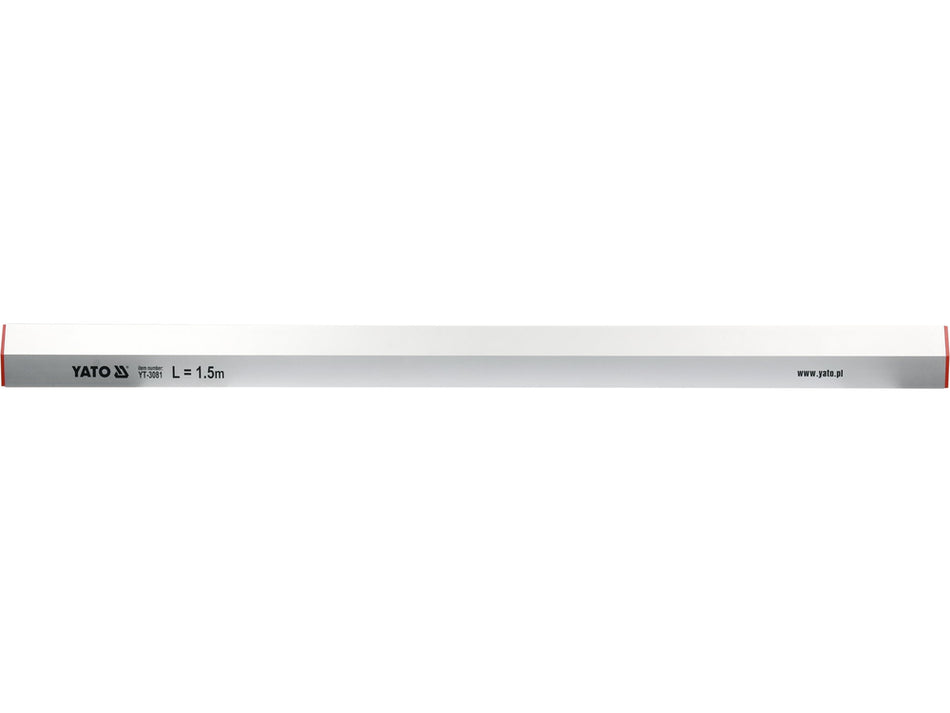 Dreptar trapezoidal aluminiu 2,5 m, profesional, rezistent la socuri