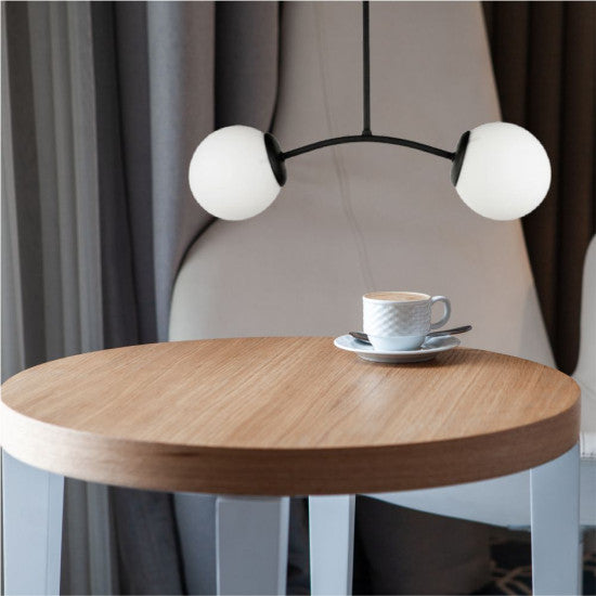 Candelabru Marla Negru, 2xE27, 60W, 40x45cm