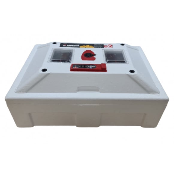 Incubator oua ELEFANT E2, 72 oua, 220V/12V, intoarcere automata, senzor umiditate