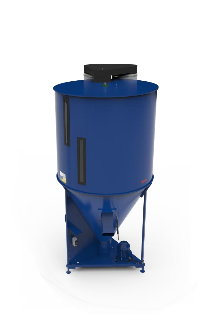 Amestecator furaje KS-2000 TMC – capacitate 2000 kg, volum 3945 L, motor electric 380V