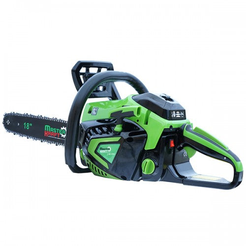 Motofierastrau MasterKraft MK5800-PRO, 3.53 CP, 52 cm³, lame 18", 2 lanturi, semiprofesional