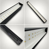 Corp LED liniar interconectabil, 20W, 5000K, 595 mm, negru