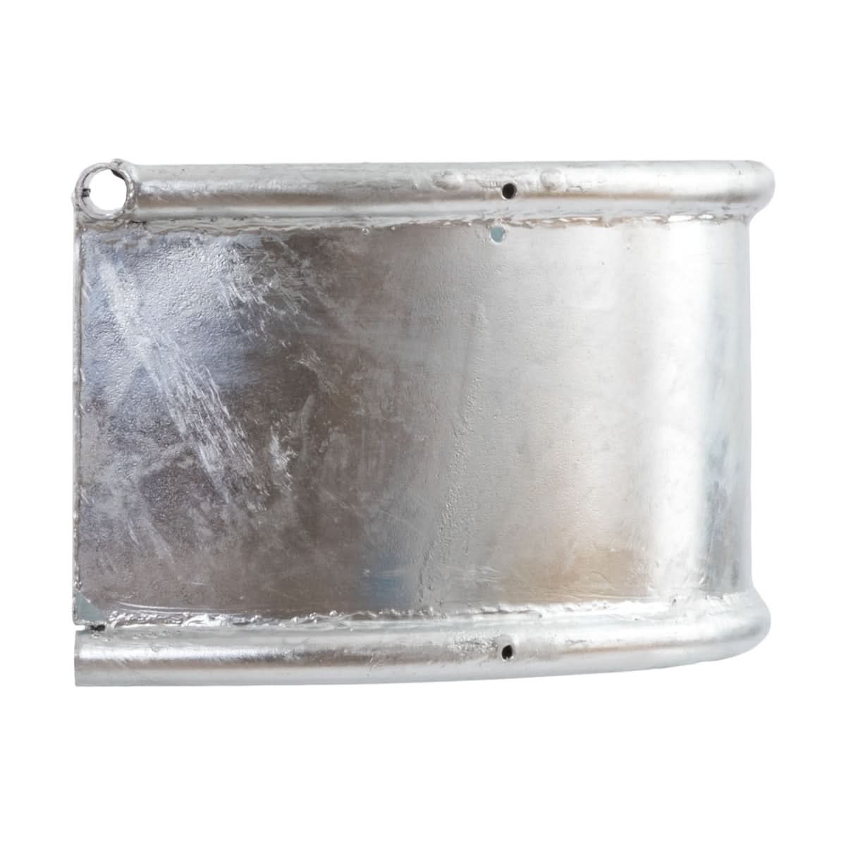 Hranitoare semirotunda otel zincat 28 litri pentru bovine si cabaline montare perete