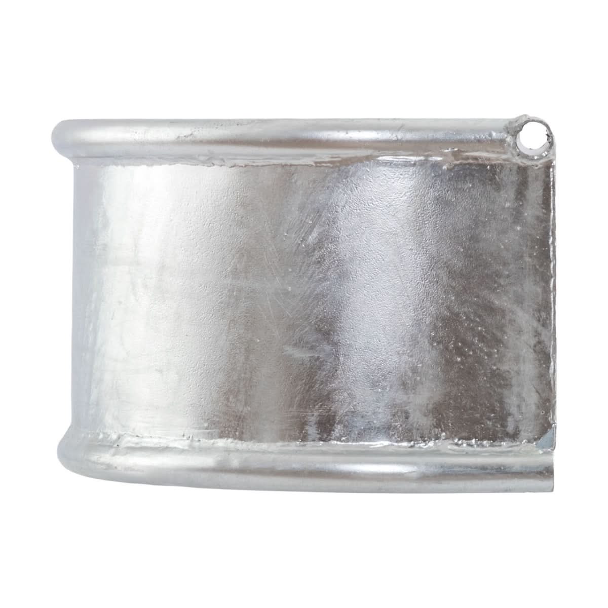 Hranitoare semirotunda otel zincat 28 litri pentru bovine si cabaline montare perete