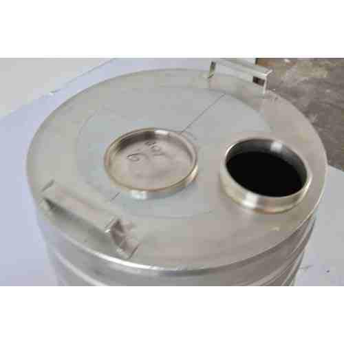 Butoi inox 80L ZEP, AISI 304 Italia, capac cu filet si garnitura, cadou robinet inox 1/2