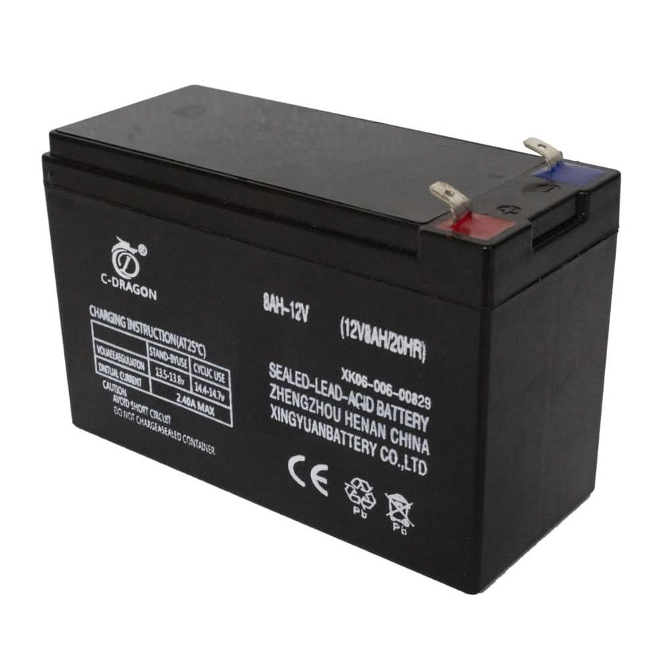 Acumulator 12V pentru Pompa de Stropit - 2 Ah, 30 min autonomie