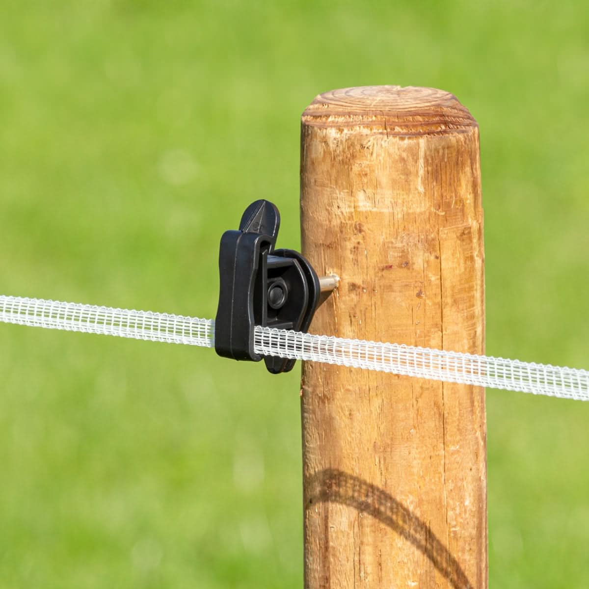 Bandă gard electric 10 mm, 500 m, rezistență la rupere 60 kg, rezistență electrică 11 Ω/m