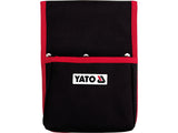Suport buzunar pentru scule si cuie, buzunar adanc din nailon pentru talie Yato YT-7417 - imagine produs 2