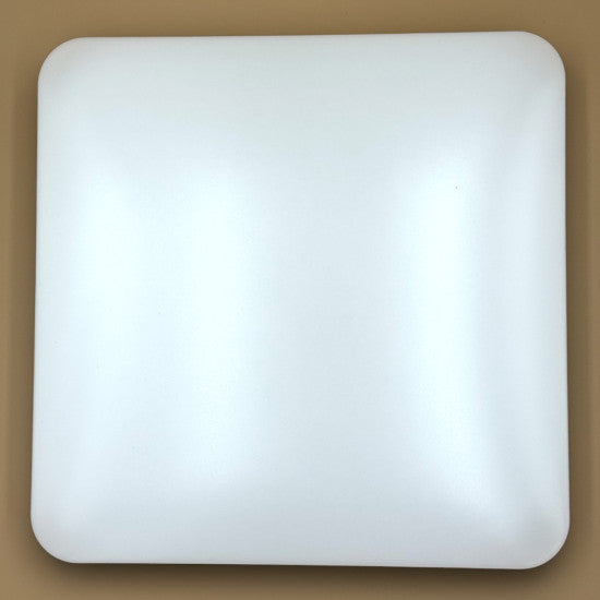 Plafoniera LED Slim Milky, 18W, 275x275x60mm, 6400K
