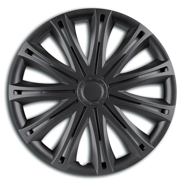 Set 4 Capace Roți Auto MEGA DRIVE Spark 78525, 16 inch, Plastic ABS, Grafit