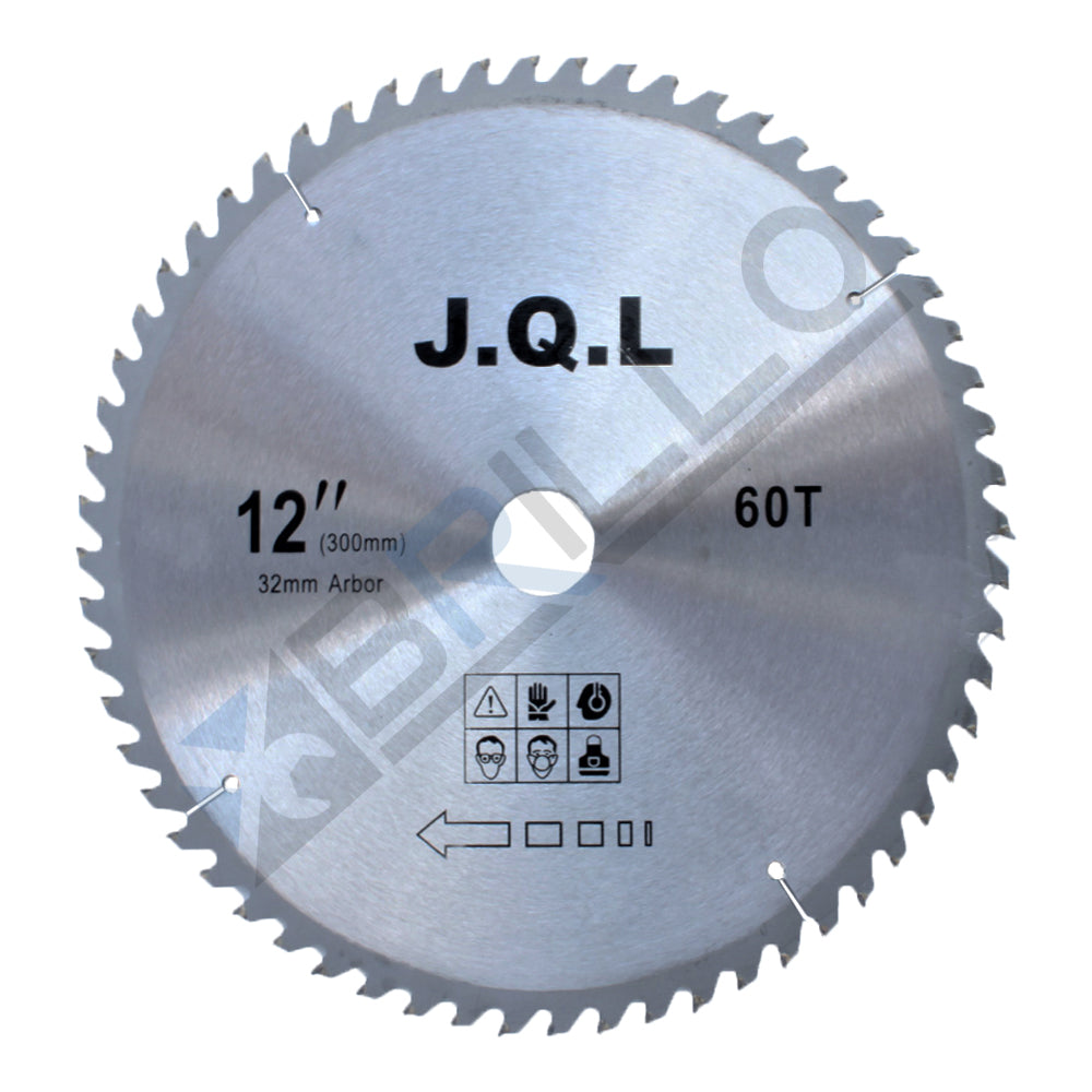 Disc circular cu vidia 300x32 mm, 60 dinti, pentru lemn si PAL