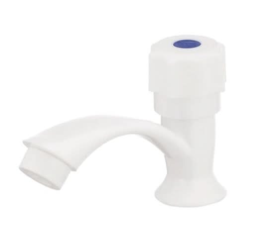 Robinet Apa Plastic Plamix Mono-001, alb, pentru instalatii sanitare