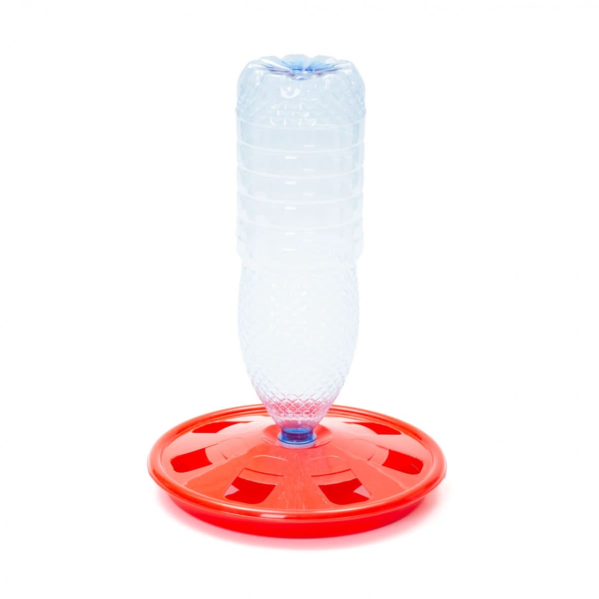 Adaptoare rotunda cu gauri si cu flacon PET, pentru pui