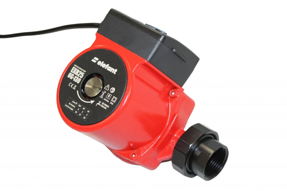 Pompa de Recirculare EXR25 6G-130 Elefant, 100W, Debit 55 L/min, Înălțime Maximă 6m, Racord 1 inch