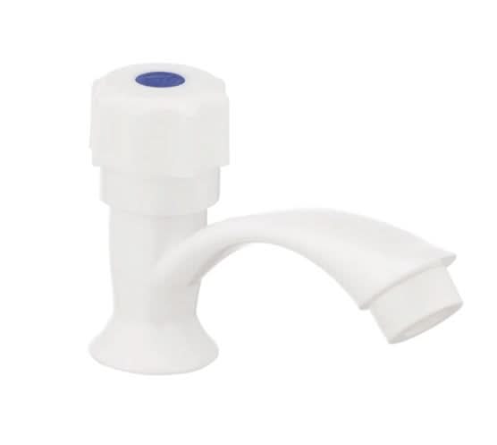 Robinet Apa Plastic Plamix Mono-001, alb, pentru instalatii sanitare