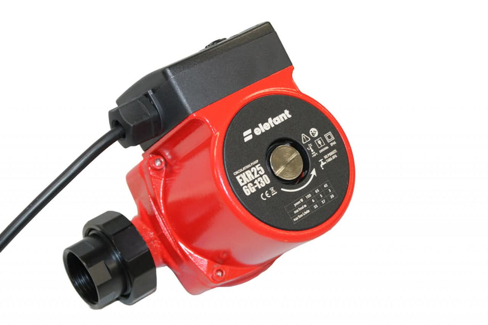 Pompa de Recirculare EXR25 6G-130 Elefant, 100W, Debit 55 L/min, Înălțime Maximă 6m, Racord 1 inch