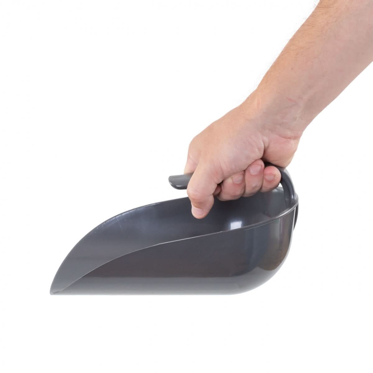 Scafa cu mâner interior, 1,3 litri, pentru dozarea furajelor