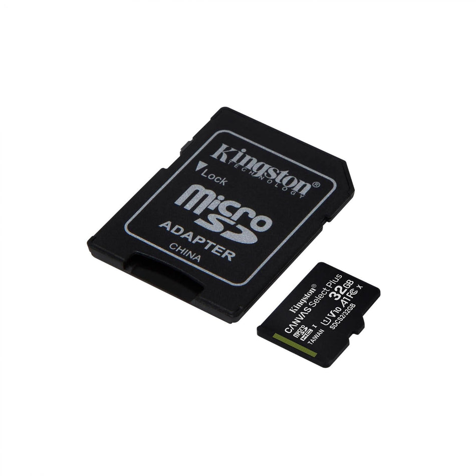 Card microSDHC Kingston Canvas Select Plus 32GB, Class 10, 100MB/s