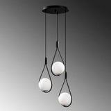 Candelabru Meksika Negru, 3xE27, 60W, 120x40cm