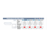 Plafoniera LED Slim Milky, 32W, 370x370x67mm, 6400K
