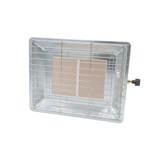 Incalzitor portabil pe gaz Nurgaz NG-310, arzator ceramic, 3000W, 1 arzator, negru/gri, 32x25cm